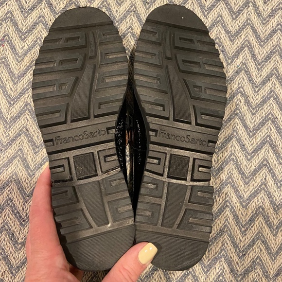 Franco Sarto Cason Black Patent Loafers | Size 6 | NWT - Picture 5 of 7